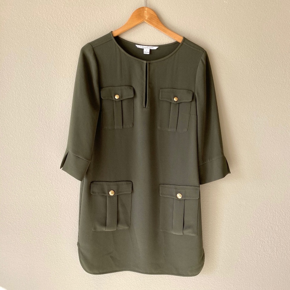 Diane von Furstenberg Agness Pocket Dress Size 6